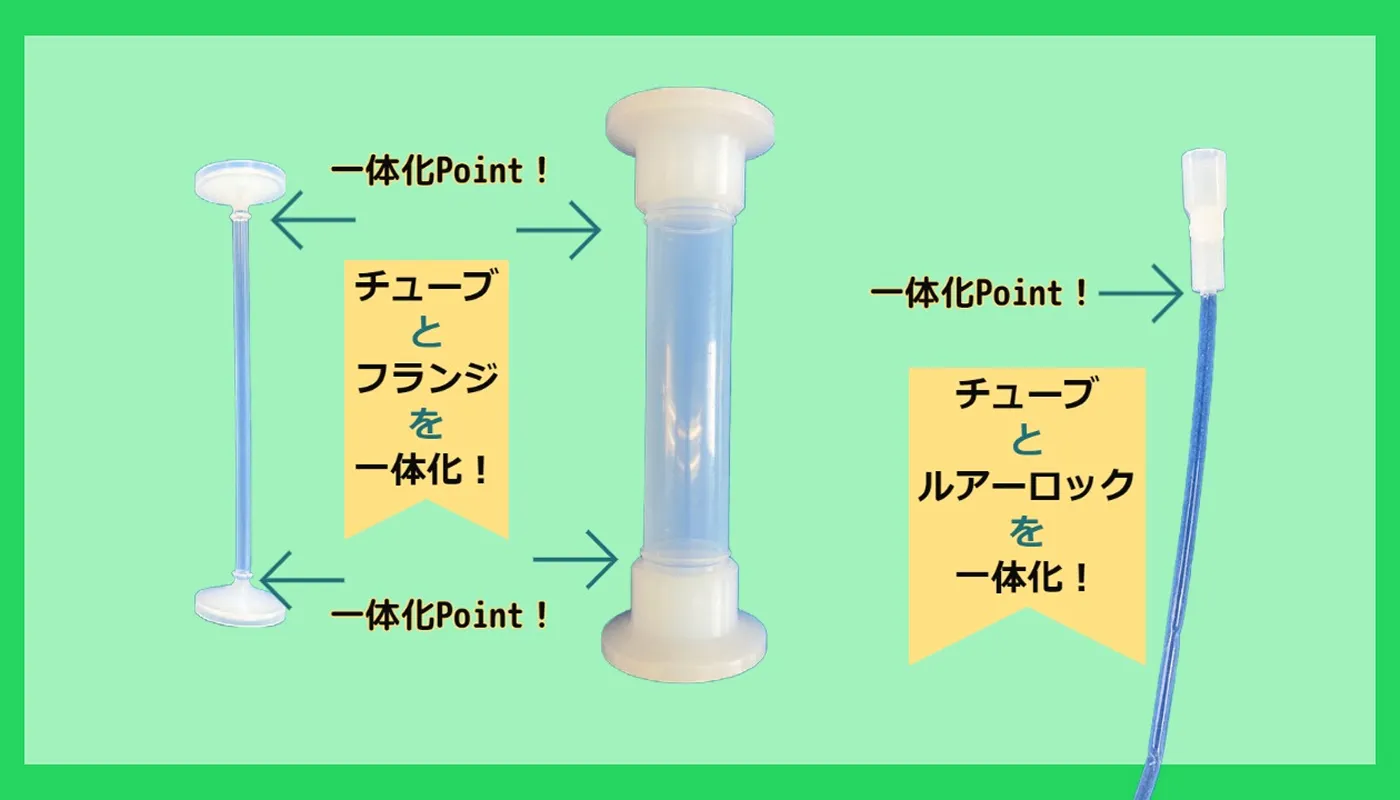 溶着によるフッ素樹脂同士の『一体化』