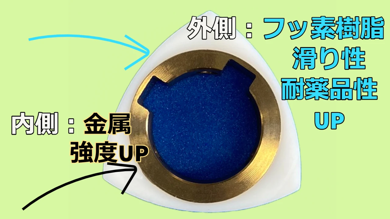 フッ素樹脂 埋込